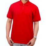 SANTHOME RED POLO T SHIRT<br>تي شيرت بولو أحمر