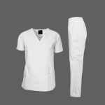 SCRUB SUIT WHITE