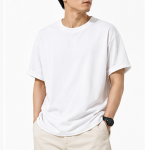 WHITE ROUND NECK T SHIRTS 100% COTTON
