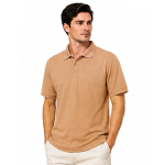AMBER BROWN POLO T SHIRTS 100% COTTON