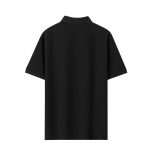 BLACK POLO T SHIRTS 100% COTTON - Image 3