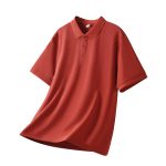 RED POLO T SHIRTS 100% COTTON - Image 2