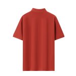 RED POLO T SHIRTS 100% COTTON - Image 3