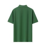 PEACOCK GREEN POLO T SHIRTS 100% COTTON - Image 3