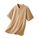 AMBER BROWN POLO T SHIRTS 100% COTTON - Image 2