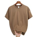 COFFEE ROUND NECK T SHIRTS 100% COTTON - Image 2