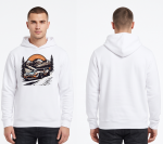 ADVENTURE CAR - CUSTOM DESIGN PRINT ON FRONT HOODIES - 380 GSM - Image 2