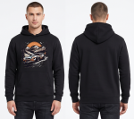 ADVENTURE CAR - CUSTOM DESIGN PRINT ON FRONT HOODIES - 380 GSM