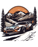 ADVENTURE CAR - CUSTOM DESIGN PRINT ON FRONT HOODIES - 380 GSM - Image 4