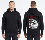 EVELUTION - CUSTOM DESIGN PRINT ON BACK HOODIES - 380 GSM