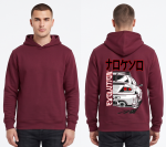 EVELUTION - CUSTOM DESIGN PRINT ON BACK HOODIES - 380 GSM - Image 2