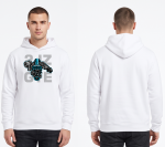GTE - CUSTOM DESIGN PRINT ON FRONT HOODIES - 380 GSM - Image 3
