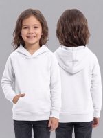 WHITE NOVA KIDS HOODIE - Image 2