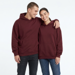 MAROON HOODIE PREMIUM QUALITY 380GSM - Image 2