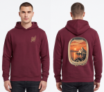 QATAR - CUSTOM DESIGN FRONT EMBROIDERY  BACK PRINT HOODIES - 380 GSM - Image 2