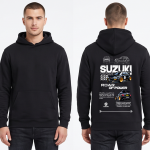 SUZUKI - CUSTOM DESIGN PRINT ON BACK HOODIES - 380 GSM