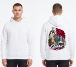 QATAR - CUSTOM DESIGN PRINT ON  BACK HOODIES - 380 GSM - Image 3